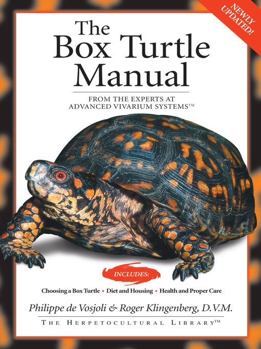 Title details for The Box Turtle Manual by Philippe De Vosjoli - Wait list